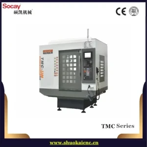 Socay High Precision Machinery Vertical 3 Axis CNC Milling Machine Center for Customized CNC Machining of Aluminum Parts