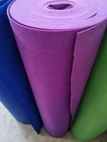 soft recycled nonwoven polyester felt fabric roll wool felt fabric sheet wholesale