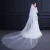 Sofu Tulle Cathedral Veil whit hair comb Simple one lyar Long Wedding Veil