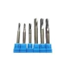 Solid Carbide Fresa CNC Milling Cutter 4 Flutes Flat End Mill with naco blue coating