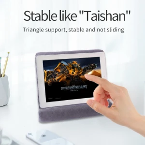 Solid Polyester Pad Cushion Foam Reading Sided Stand Holder Tablet Ipad Pillow