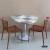 Solid surface food court chairs tables, cafe furniture used restaurant