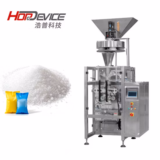 Automatic100g 500g 1kg Salt Packaging Machine Inorganic Salts Grinding Bath Fine Salt Packing Machine