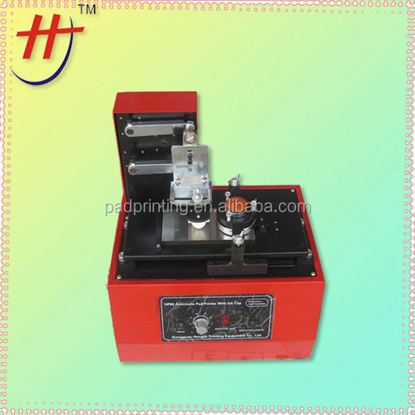 special price retail or wholesale desktop mini electric pad printing machine with seal ink cup