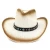 Import Spring Summer Outdoor Brown Spray Paint Breathable Women Panama Hat PU Ring Wide Large Brim Sunbonnet Wholesale Cowboy Straw Hat from China