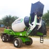 SQMG 2.6m3 self loading concrete mixer truck 4wd  2.5m3 Off road mobile concrete batching plant