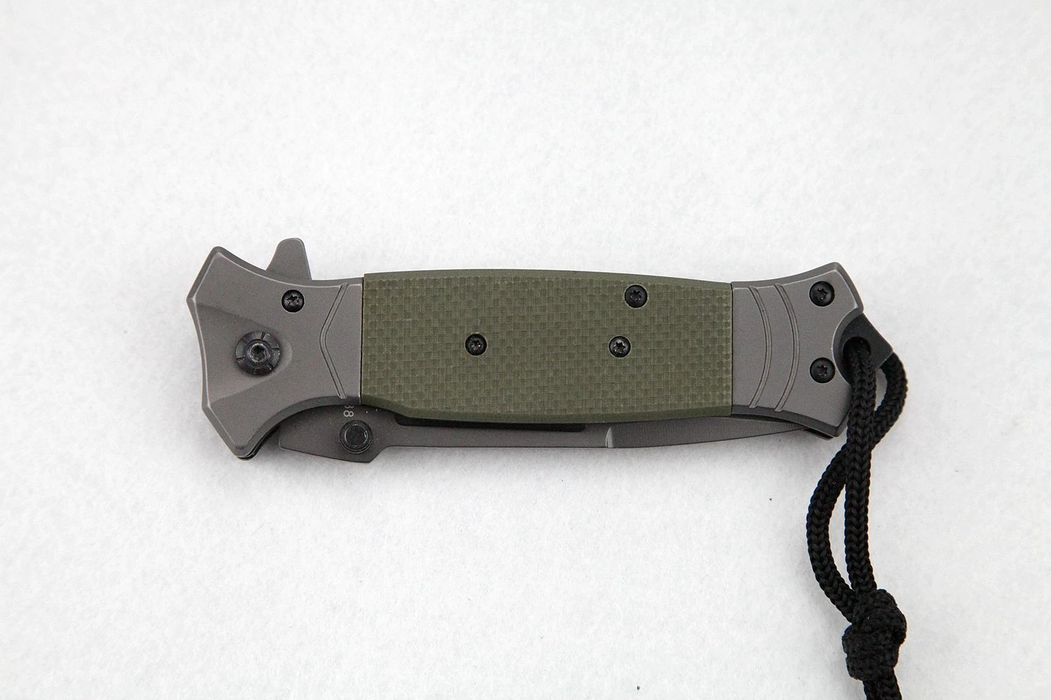 SR077A mini pocket outerdoor Liner Lock Folding knife with aluminum handle