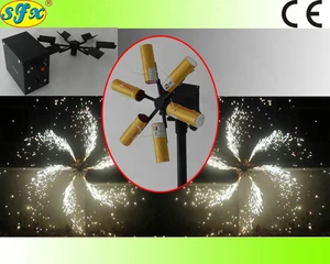 Stage Electric windmill 12V rechargeable battery remote control for stage fountains fireworks party decoration