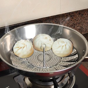 Stainless Steel Collapsible Steamer Insert for Steaming Veggie Food Seafood Cooking Vegetable Steamer Basket Rice Steamer