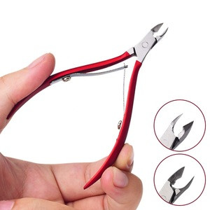 Buy Stainless Steel Cuticle Nippers Scissor Cutter Dead Skin Remover ...