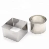Stainless Steel High Quality 4 pcs Cake& Cookie&Pasta Mold/Cutter Baking Tools