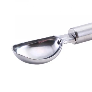 Stainless steel kitchen utensil watermelon spoon ice cream scoop