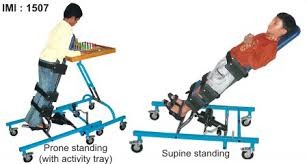 STANDING POSITIONER with tray Child Three in One Physiotherapy Equipment occupational therapy product Rehabilitation Aid