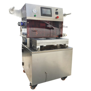 steak vacuum skin tray packaging machine , VSP tray sealer for shrimp/salmon/Maine Lobster tails