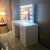 Import Stock on US! Docarelife Home Furniture Modern Hollywood Makeup Vanity Dresser with Lighted Mirror from China