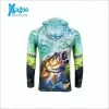 Sublimated Quick Dry printing fishing polo jersey