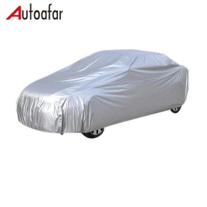 Sunshade waterproof heat resistance car top cover car cover ,N6Luf made in china 190t polyester cotton car cover