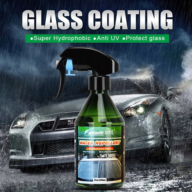 super hydrophobic car rainproof agent Car beauty maintenance supplies glass coating Glass crystal drive water repellent