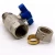 super September  promotionppr and pvc valve ball sanitary ball valve brass mini ball valve