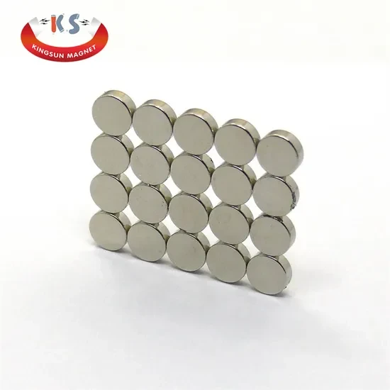 Super Strong NdFeB N35 N38 N42 N50 N52 Disc Round Neodymium Permanent Magnet