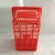 Import Supermarket and store red  shopping basket PP plastic material  with single hand lever from China