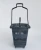 Import Supermarket Shopping Plastic Basket with wheels from China