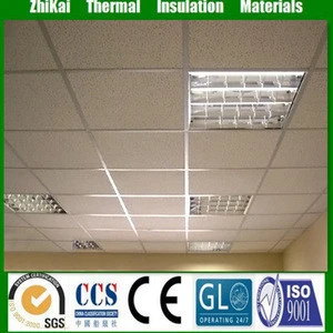 Suspended Mineral ceiling board and ceiling grids/ Acoustic cheap ceiling tiles 2x4