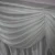 Import swag table skirt/ruffled table skirts wedding table skirting with wave from China