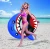 Import Swimming pool inflatable float adult shark childrens swimming pool ring inflatable party living room float from China