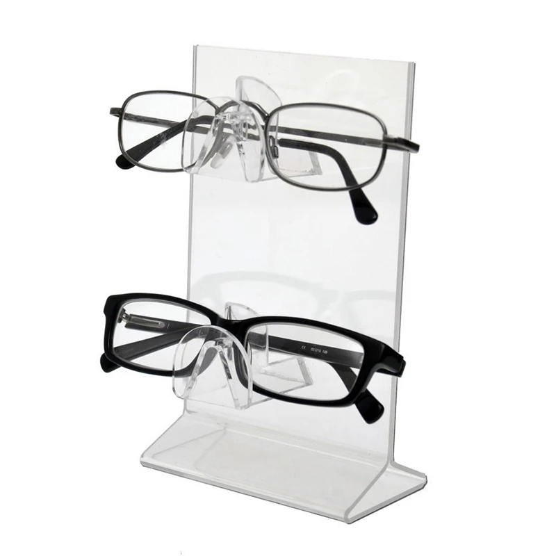 Tabletop Sunglasses Display Rack Stand Universal Acrylic Eyeglasses Organizer Holder