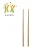 Import Tableware use japanese organic fiber natural rice husk wedding chopstick sets from China