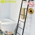 Import Taiwan manufacturer wooden portable bathroom ladder towel rack from Taiwan