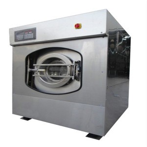 Textile washing machine for laundry shop use