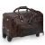 Import Tiding Newest Trolley Suitcase Waterproof Overnight Luggage Bags Genuine Cow Leather Travel Bag With Wheels from China