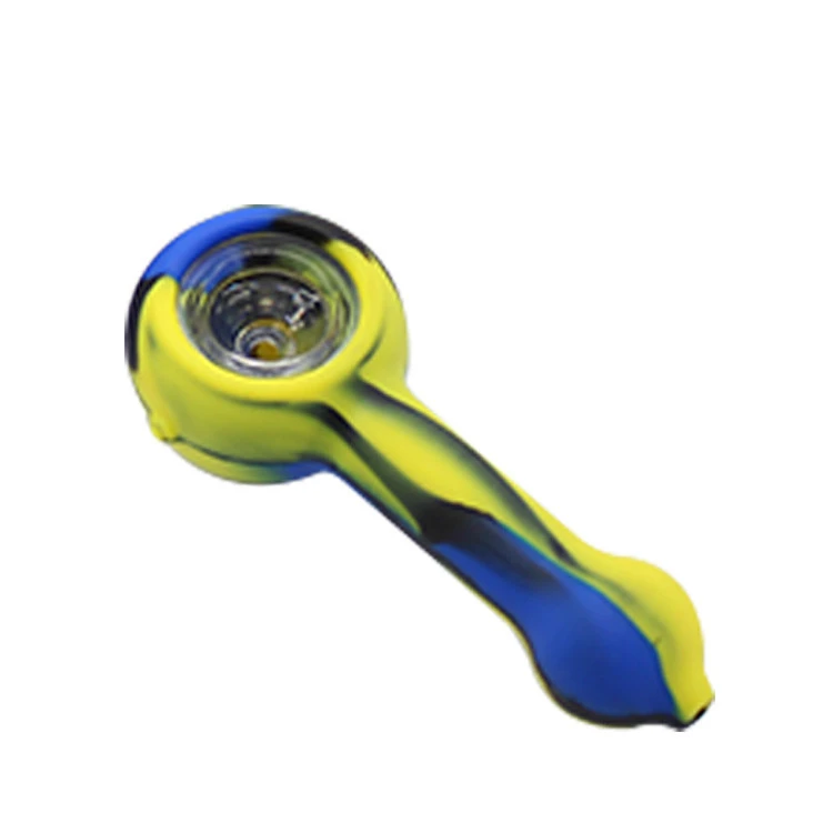 Titanium pipe weed accessories blunt device concentrated potion straw silicone pipe