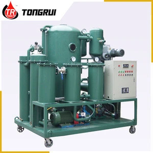 Tong rui 1800-18000 Liter Per Hour Insulation Oil Filtration/double stage high vacuum transformer oil filtration