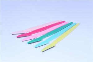 Top grade safety eco friendly stainless steel beauty accessories tools eyebrow knife