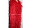 Top quality 13-15cm 6PLY  Dye Color Ostrich Feather Boa Trims Fringe for Dress