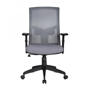 Top quality gray swivel office chair sillas de oficina  task mesh chair Sturdy swivel conference office mesh chair custom