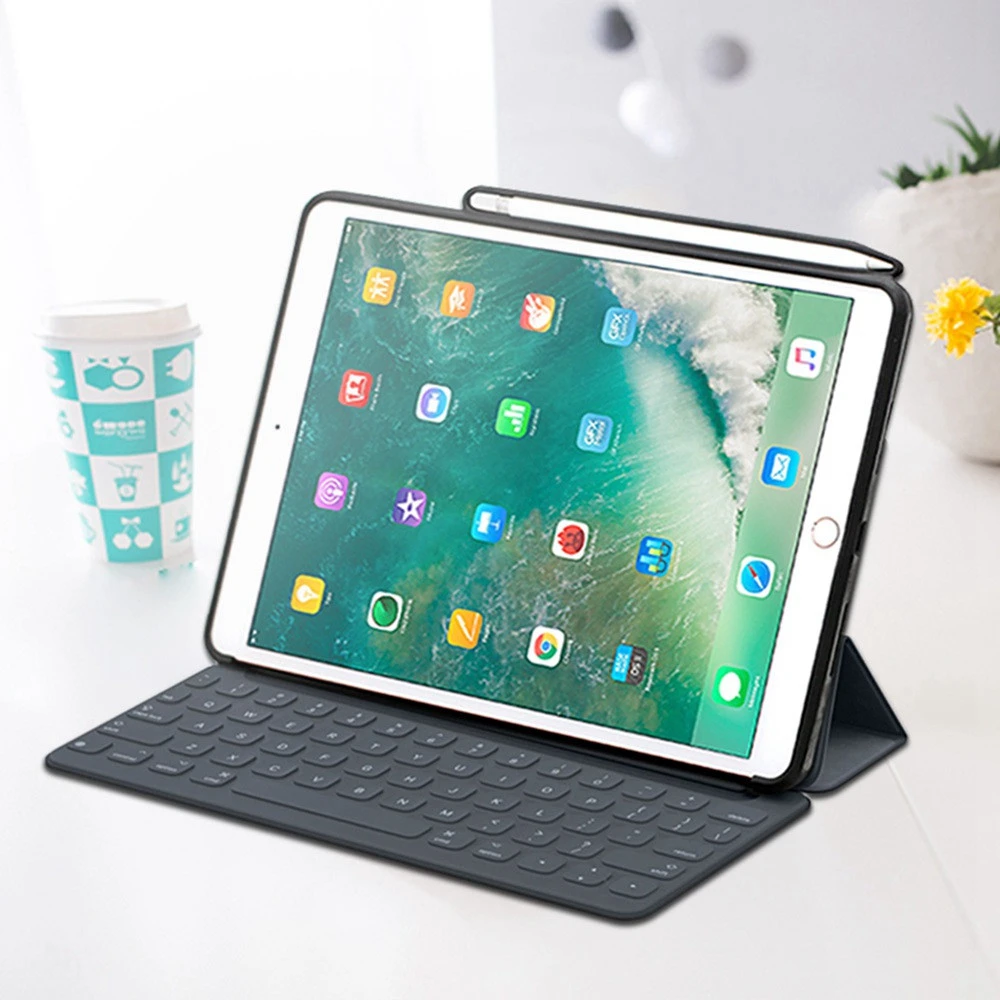Top Sale Business Ultra Slim Back Cover Match Apple Smart Keyboard Cover For iPad Pro 12.9