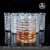 Import Top Selling High Quality Lead-free Crystal Engraved Bourbon Wine Decanter Barware  whiskey decanter Set from China