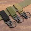 Top selling Tactical Outdoor Nylon Multifunctional belt buckle Military Metal Hooks