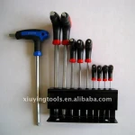 TOP T handle Long hex key set( CRV steel)