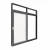 Import Top Window Aluminium Windows And Doors Sliding Window With Inside Grill from China
