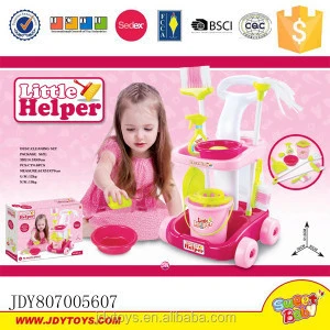 Toys for kids cleaning tool plastic cleaning play set