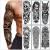 Import TQB 2020 New Design Tattoo Stickers Body Paint Waterproof Fashion Autocollant De Tatouage For Men from China