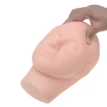 Training Eyelashes Grafted Softly Mannequin Head Makeup Practice Model Fake Mannequin Training Head Model