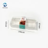 Transparent Plastic Cakes Boxes Pet Long Cake Box Plastic Lid Cake Container Clear Sandwich Packaging Box