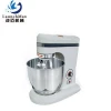 Tri-functional 7L high speed mini food mixer with egg-whisk,dough-mixer and filling-mixer