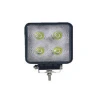 Truck accessories 12W 4 leds work light 4.5 inch led work lamp square led work head light